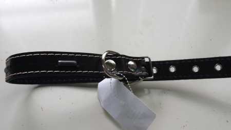 фото Ошейник на синтепоне неукрашенный, ширина 25 мм.