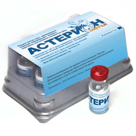 Астерион DHPPiLR вакцина для собак 5 доз упак.