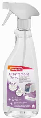 Средство для уборки Beaphar Спрей Desinfections-spray для дезинфекции среды обитания животных, 500мл