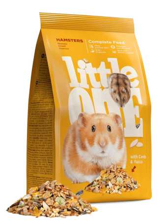 Сухой корм Little One для хомяков 900 г, пакет