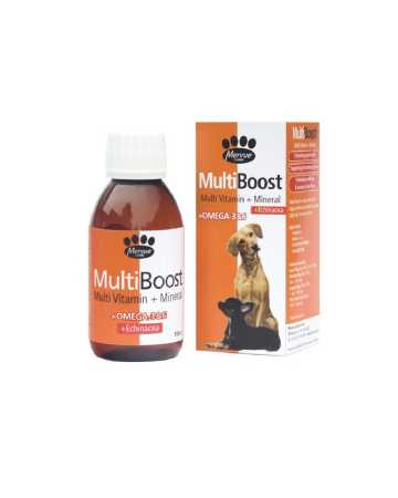 Мульти Буст комплексная витаминная добавка для собак, 150 мл