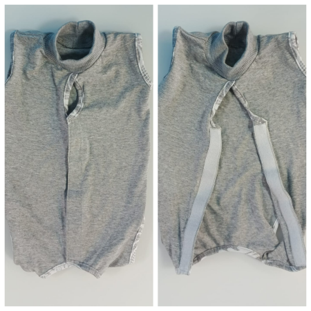 фото Попона послеоперационная БиоСтайл для кошек и собак, Трико на липучке р.M (4-6 кг)