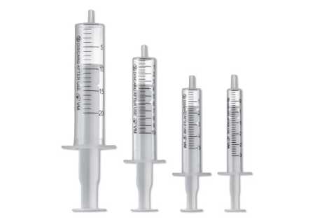 Шприц 3мл Vogt Medical 3РС с приложенной иглой 0,6х30-23G luer-slip, 100 шт/уп.