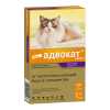 Капли от блох, чесоточных клещей и гельминтов Адвокат для кошек 4 до 8 кг 1 пип. в упак.