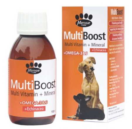 фото Мульти Буст комплексная витаминная добавка для собак, 150 мл