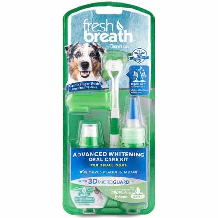 TropiClean ® Отбеливающий набор для ухода за зубами собак "Свежее дыхание"