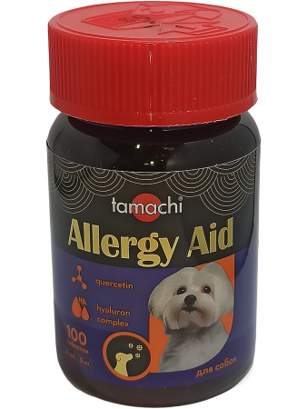 Tamachi Allergy Aid для мелких собак, 100 табл.