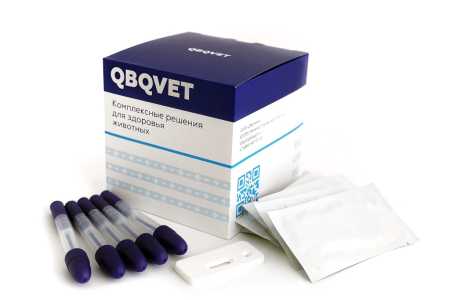 Тест QBQVET Коронавирусный энтерит ССV Ag 10 упаковка, 10 шт