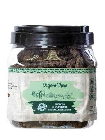 Organic chew "Микс медальоны" субпродукт бараний туба, 600 гр