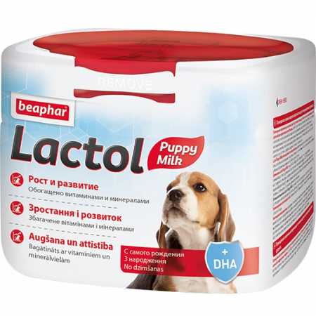 Сухой корм Beaphar "Lactol Puppy Milk" Молочная смесь для  щенков банка, 250 гр