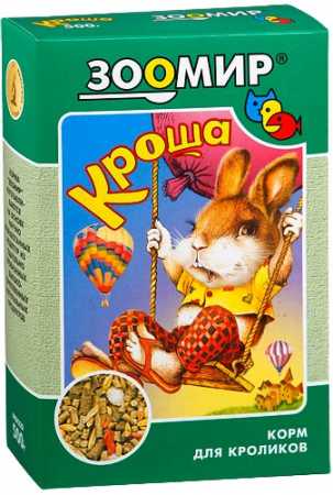 Зоомир "Кроша" Корм для кроликов пакет,  500 гр