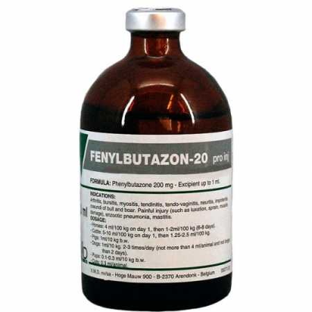 Фенилбутазон 200 мг. флак. 100 мл.