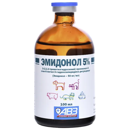 фото Эмидонол 5%, раствор для инъекций, 100 мл