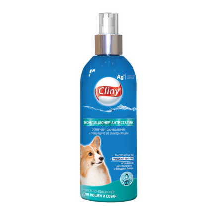 Cliny ® Спрей- антистатик для кошек и собак, 200 мл