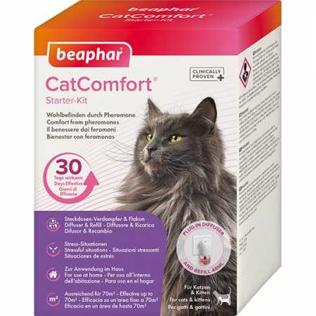 Корректор поведения Beaphar Успокаивающий диффузорCatComfort со сменным блоком для кошек, 48 мл.