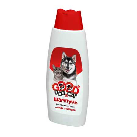 Шампунь антипаразитарный GOOD DOG & CAT  универсальный для кошек и собак, 250 мл
