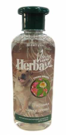 Шампунь Herba Vitae для собак антипаразитарный 250мл