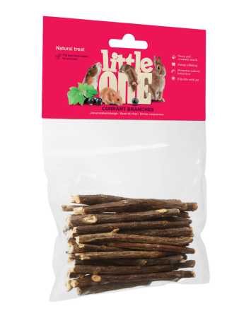 Little One Лакомство для грызунов, "Ветви смородины" 50 г, пакет