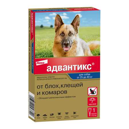 Адвантикс ® 400 для собак более 25 кг 1 пипетка, в упаковке