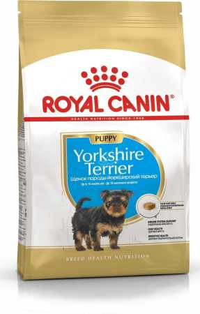 Royal Canin "Yorkshire Terrier puppy", для щенков  породы йоркширский терьер, 500 г пакет