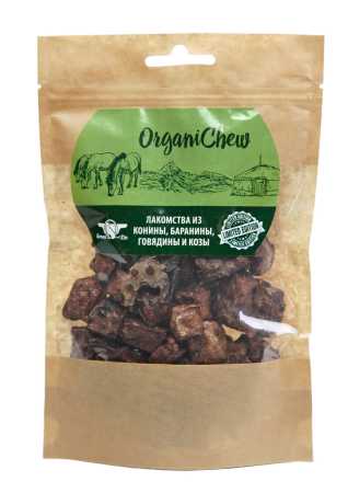 Organic chew "Легкое" субпродукт из яка пакет, 50 гр