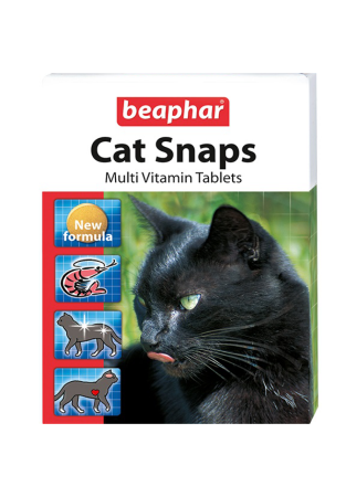 Кормовая добавка Beaphar Cat Snaps для кошек, 75 таб.