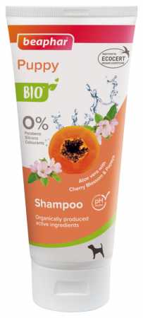 Beaphar ® "Bio Shampoo Puppy" Шампунь для щенков с цветками вишни флакон, 200 мл