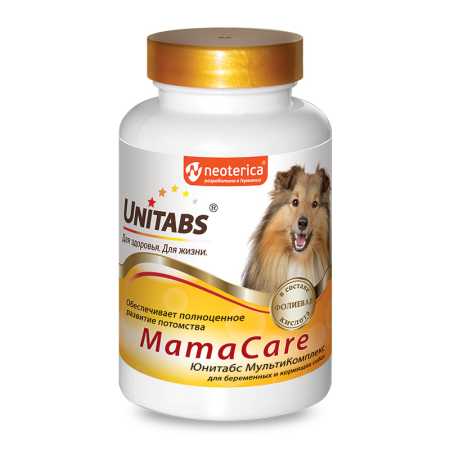 Юнитабс Mama Care B9 для беременных собак, 100 таб