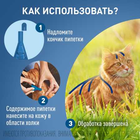 фото Фронтлайн Спот-он для кошек для защиты от клещей, блох в форме капель