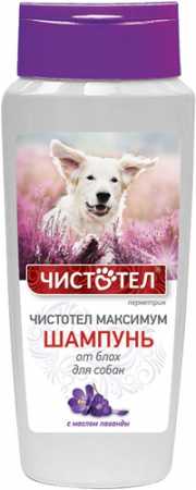Чистотел Максимум Шампунь для собак от блох, 250мл