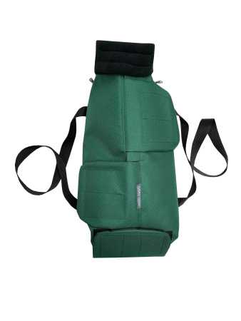 фото Сумка для фиксации животных "кошка - М" С-1010, 39x15x14 см, зеленый