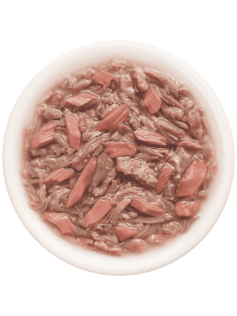 фото Влажный корм для кошек Деревенские лакомства Утка с тунцом в нежном желе, 70 г