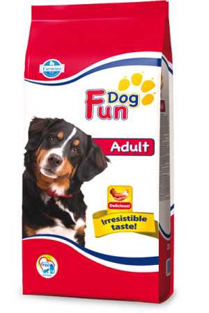 Сухой корм "Farmina Fun Dog Adult" для собак с курицей пакет, 10 кг