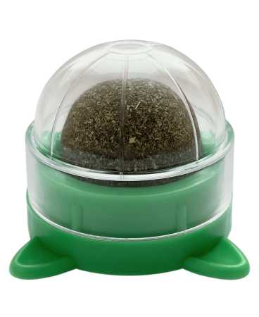 фото Деревенские лакомства Игрушка для кошек "Мятный шар"  на подставке, 26г