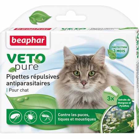 Антипаразитарное средство Beaphar  капли Bio для кошек,  3 пип.