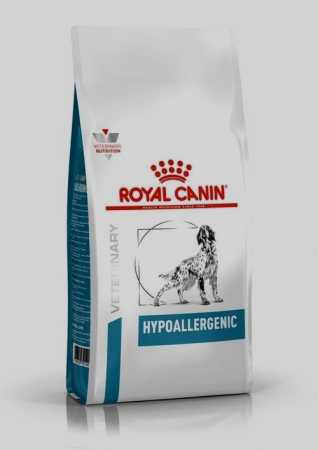 Royal Canin "Hypoallergenic" Для собак с пищевой аллергией, 2 кг пакет