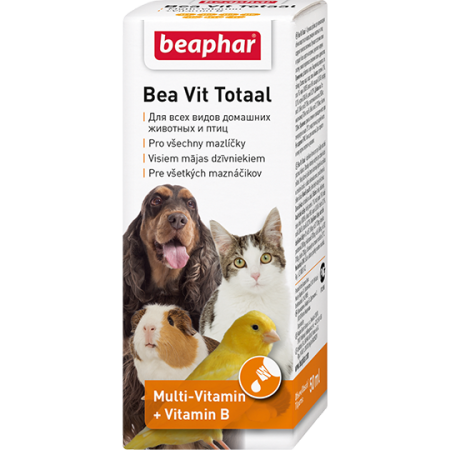 Кормовая добавка Beaphar Bea Vit Totaal для домашних животных, 50 мл.
