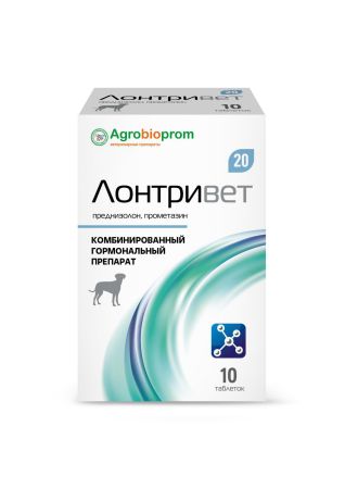 Гормональный препарат ПЧЕЛОДАР Лонтривет 20  №10 таб.